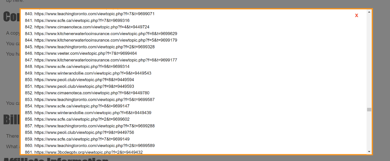 I will provide 1000 Quality High PR Forum Backlinks