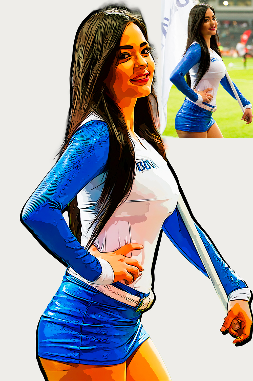 I will make digital art in photosho for you from a photo