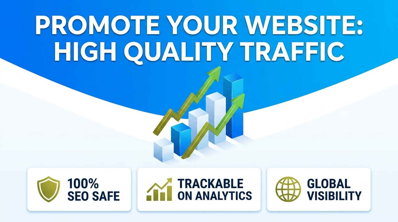 I will boost your website with 6000 real visitors
