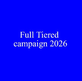 I Will Give The Full Tiered campaign 2026