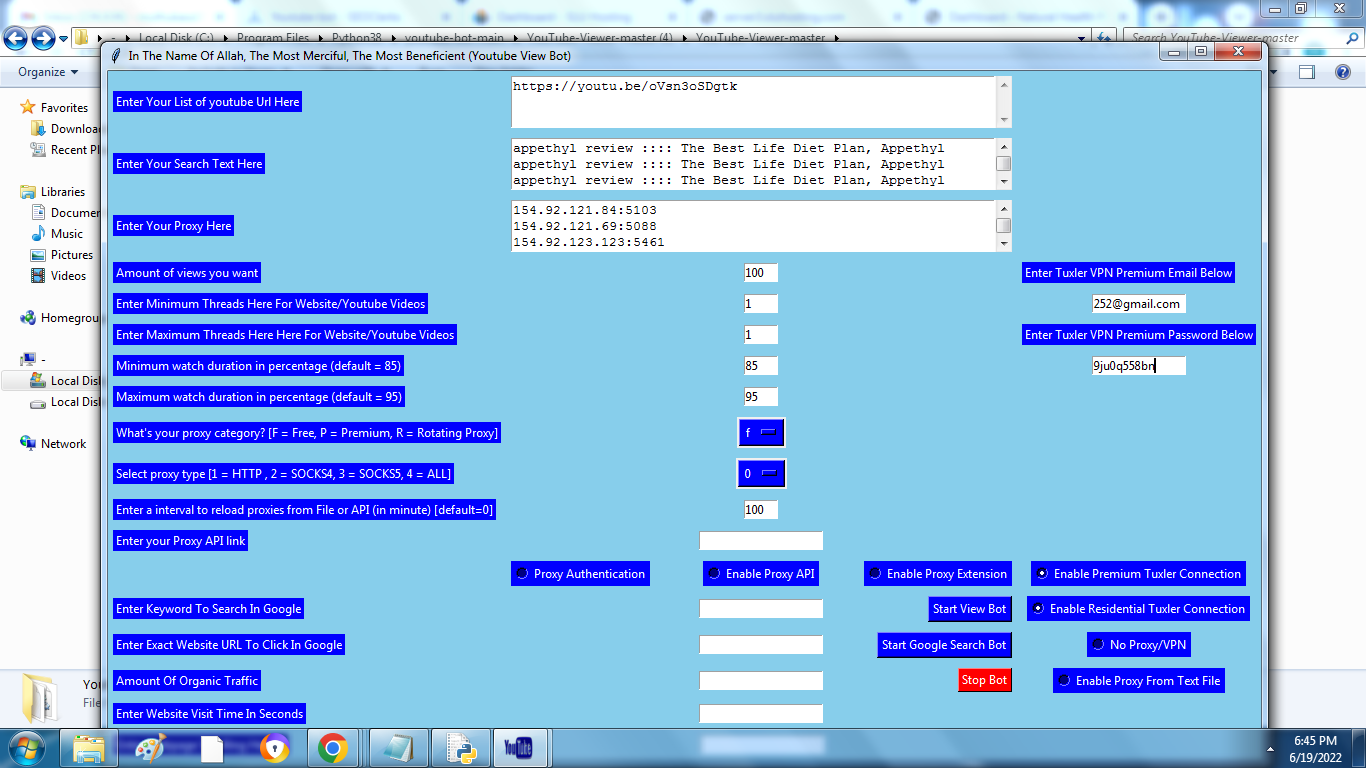 I Will Give Bulk Email Sender With Video Ranking Software