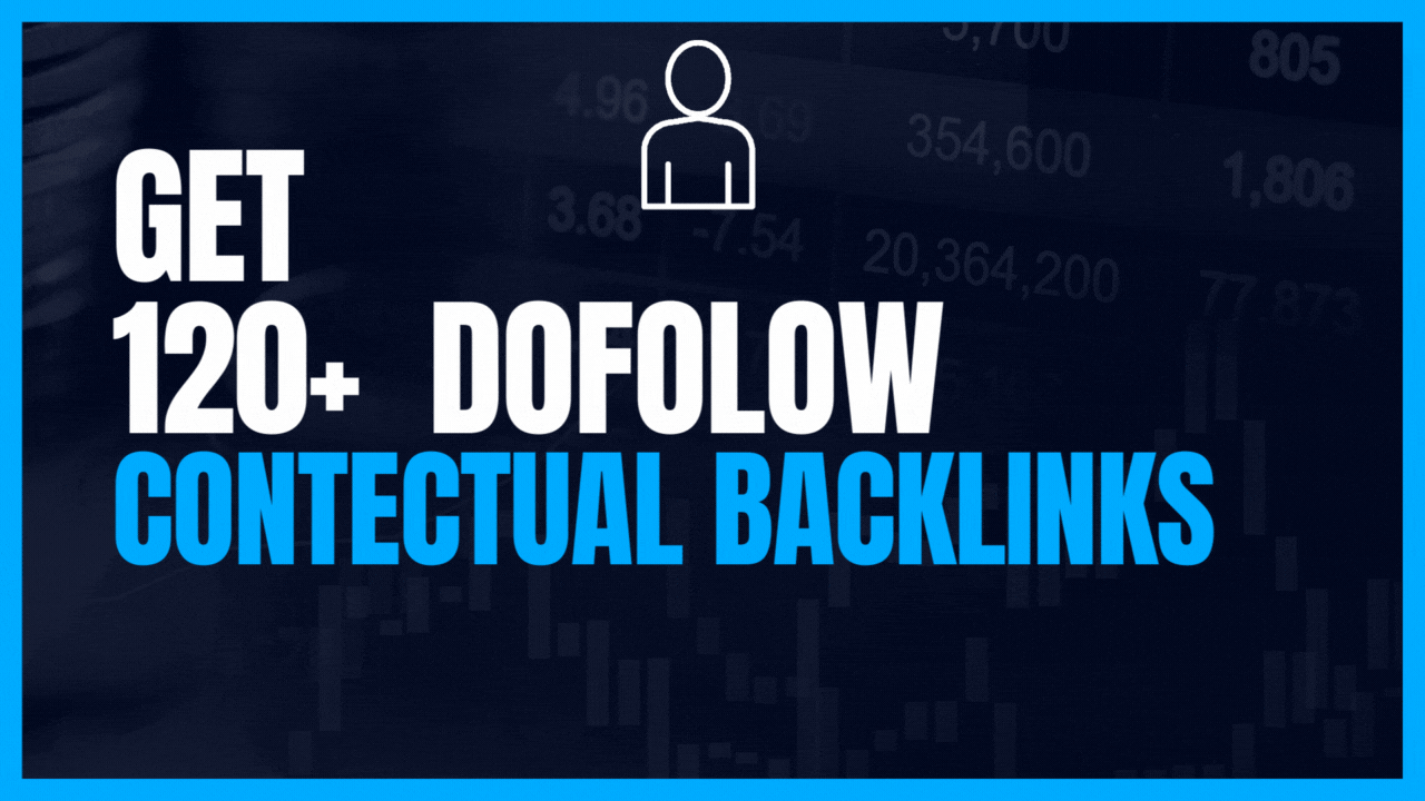 Get 120 High DA Contextual Backlinks, Dofollow backlinks ALL LINKS ACCEPTED