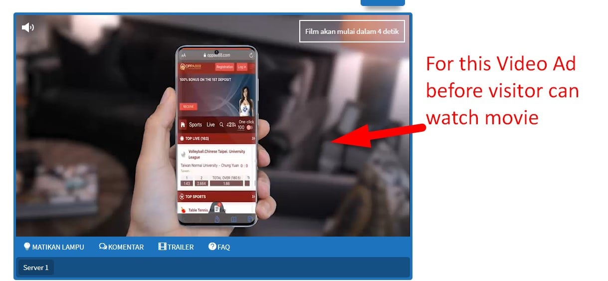 Backlink From Video Bioskop Mantap Indonesia
