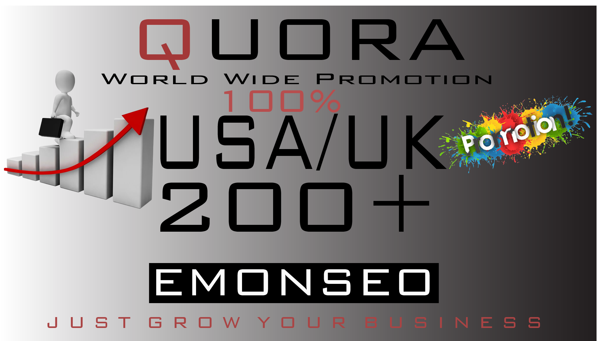 200+ Quora world wide High Quality promotion