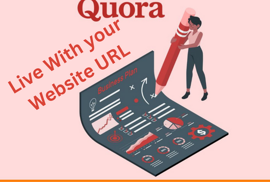Permanent 10 Quora answer Backlinks with your website URL