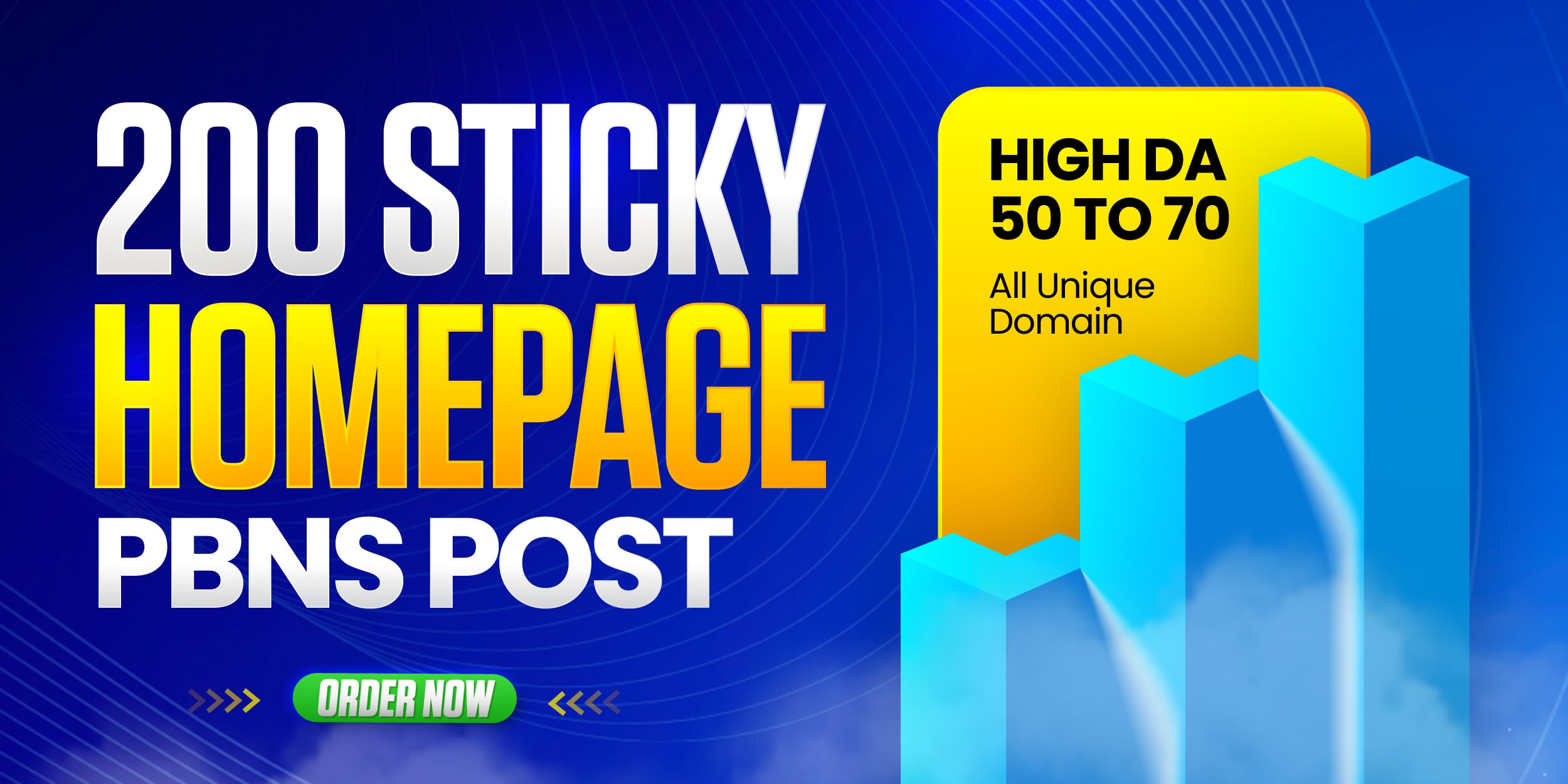 Best 200 Sticky Homepage PBNs Post With DA50+ Permanent Backlinks Top-Class Index