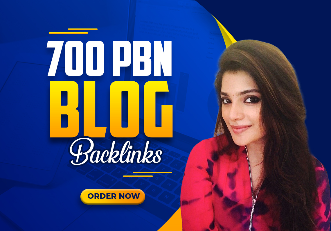 700 PBNs Blog Backlinks - DA 80+