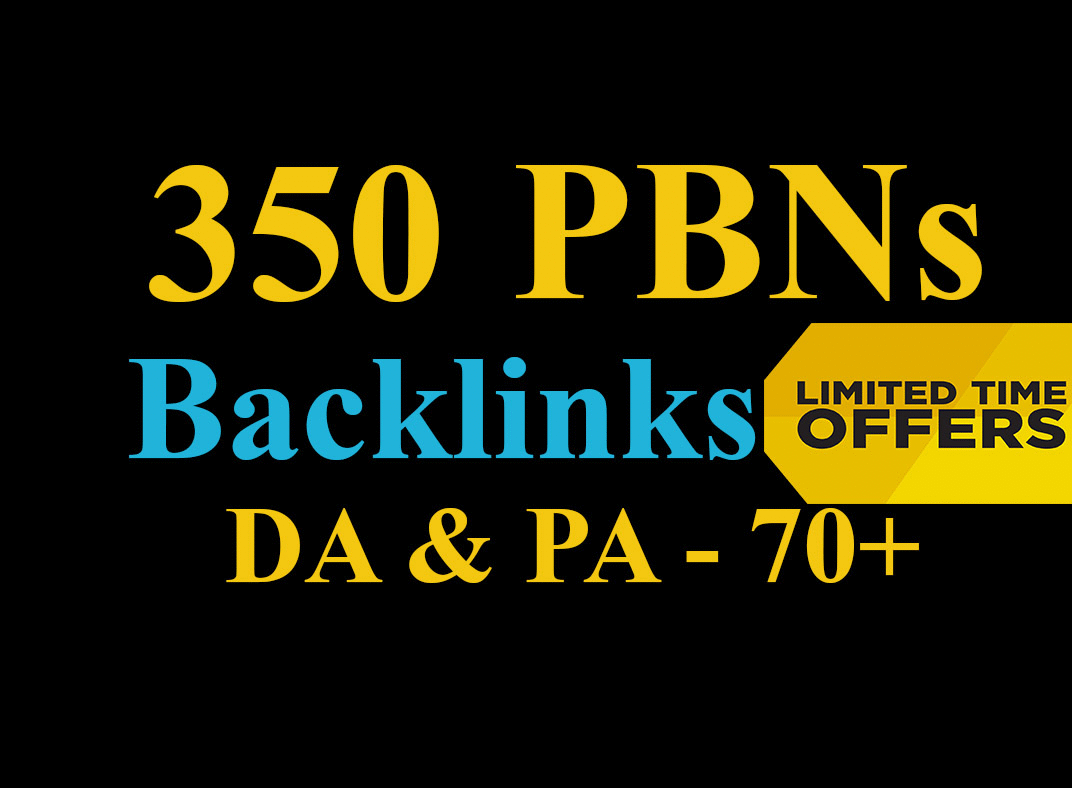 350+ PBN Life Time Permanent Homepage Backlinks LIMITED ORDER
