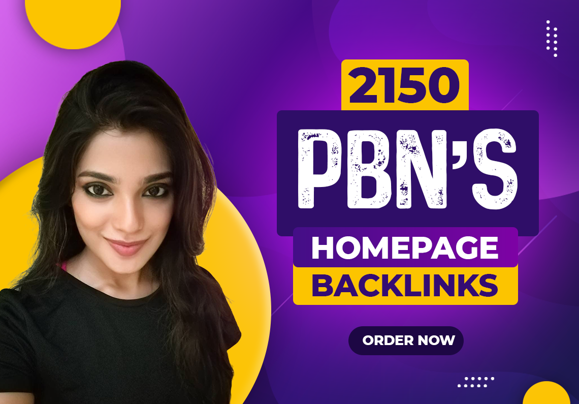 2150 PBNs Permanent Blogs Homepage Backlinks - Manual work Whitehat Dofollow Links