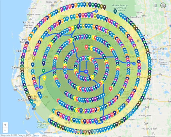 2222 google map citation with 30 miles radius + 100 Backlink+5 direction