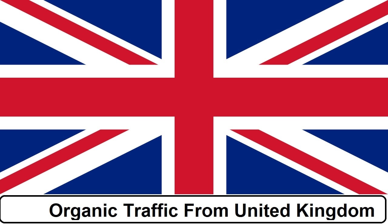 More than 4040 Real Organic Traffic from UK, USA