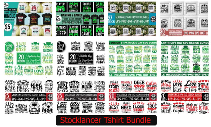 I will design creative, svg, cut files, dxf, vector, png, bundle design