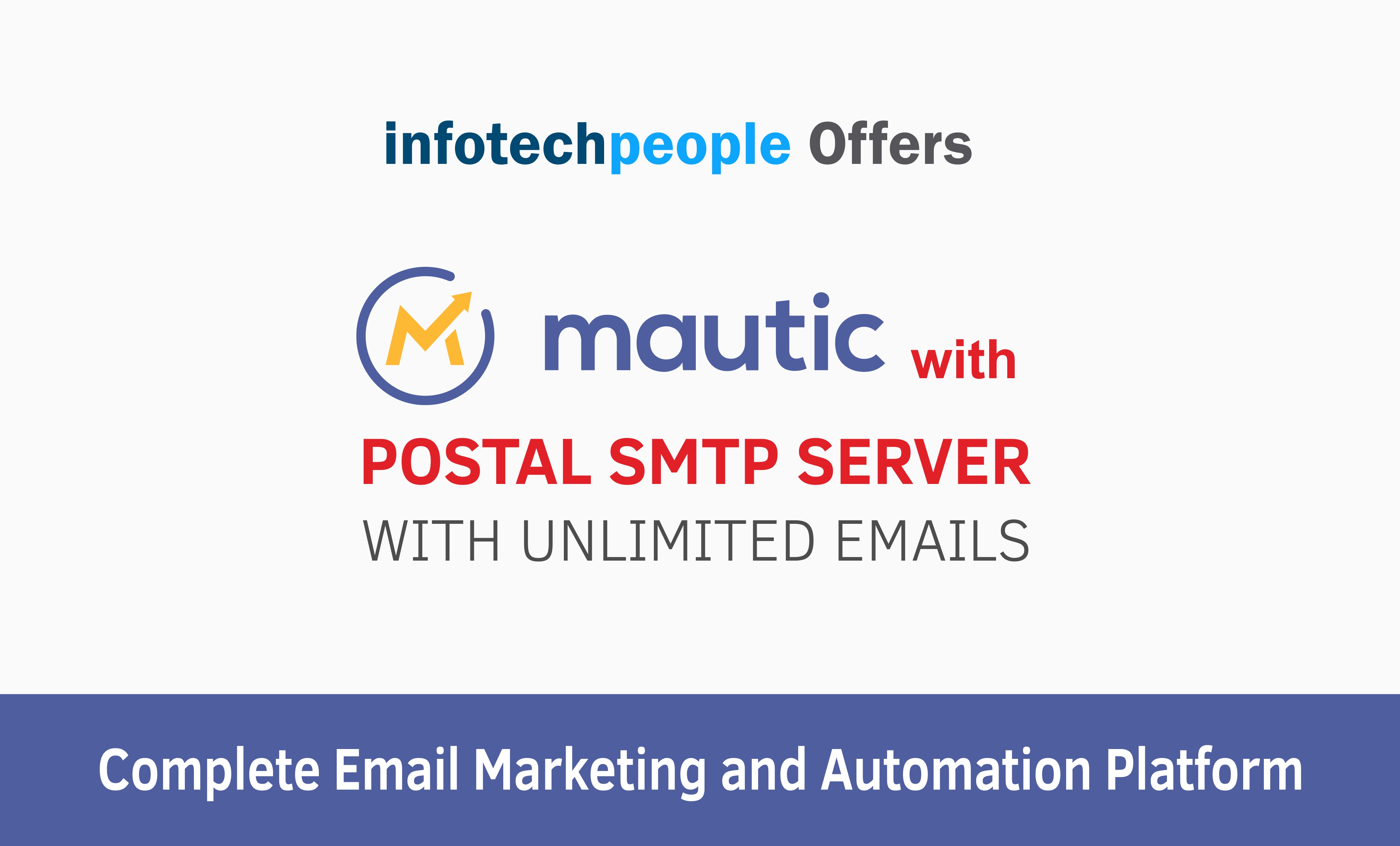 I will install POSTAL SMTP server with MAUTIC email automation software