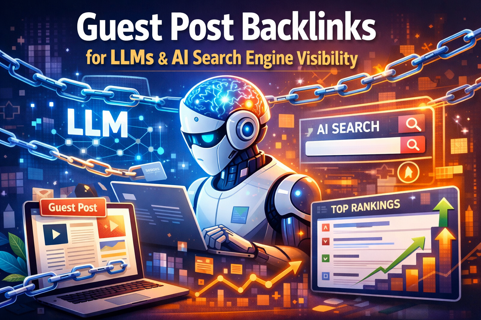 10 Guest Post Backlinks for Large Language Models and AI Search Engine Visibility