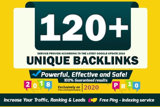 I will do 120 unique pr10 SEO backlinks for skyrocket your google ranking