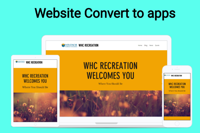 I will convert your website and Facebook Page to android app with admob ads
