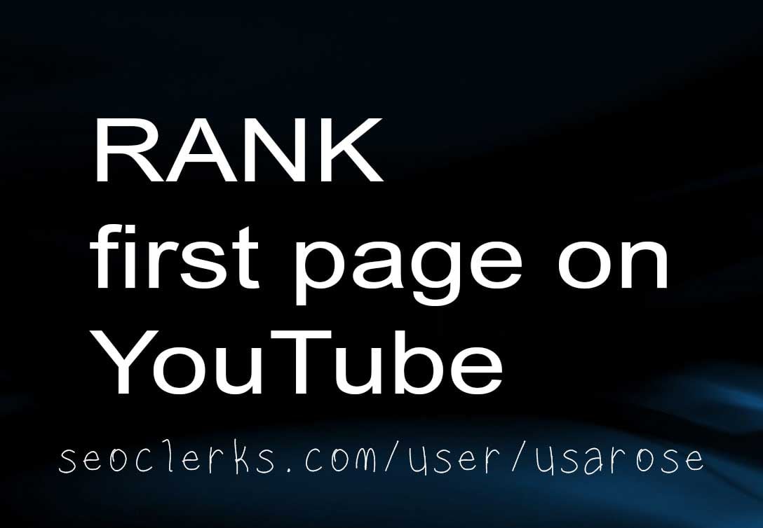 Rank Your Video On YouTube, Search Results Top Page 1, YouTube SEO