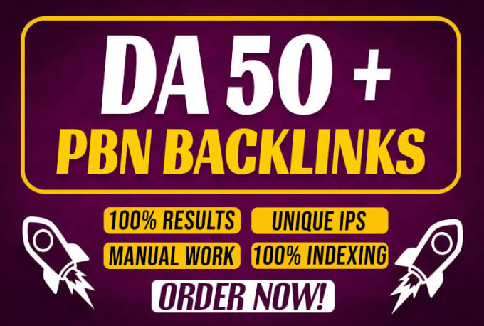 I Will Create Authority 20 PBN DA 50+ Skyrocket Your Website