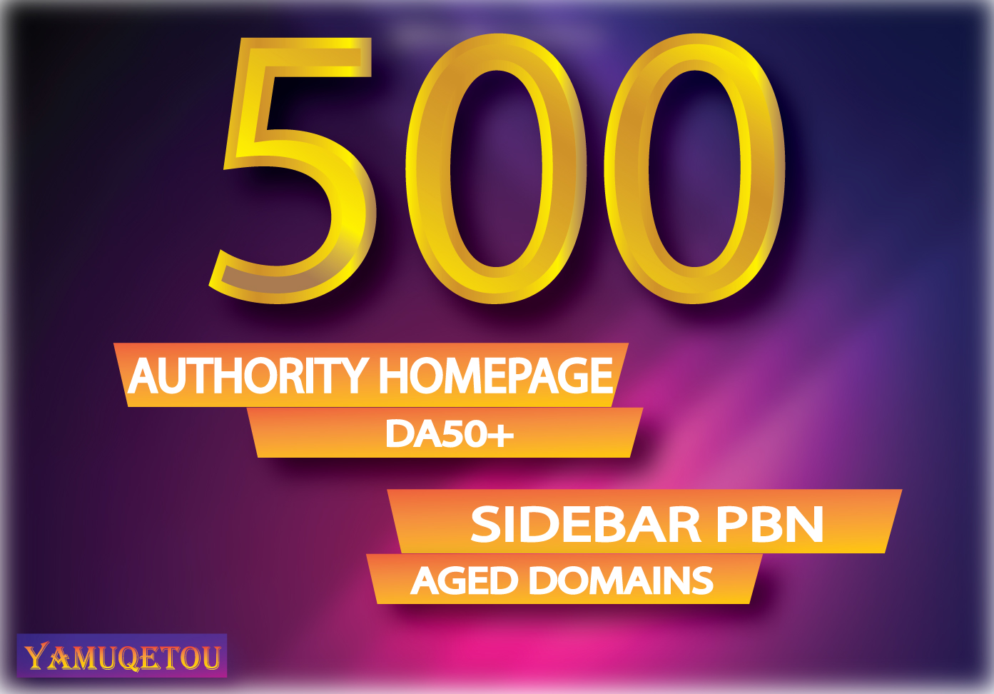 Build 500 Unique Sidebar PBNs DA 50+ Guaranteed