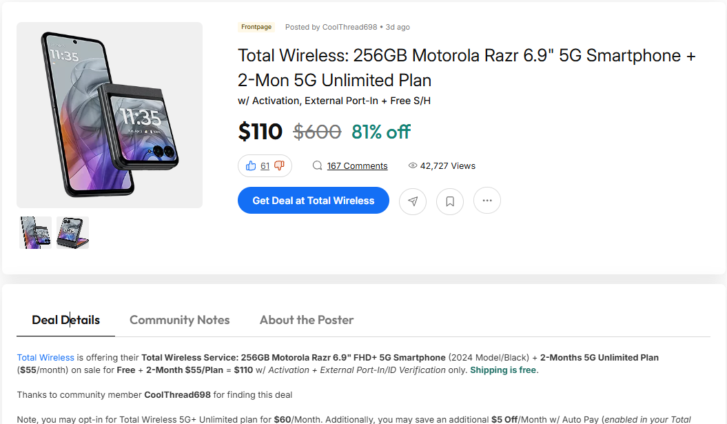 I Will Be Your Slickdeals Hotukdeals Deal Poster and Post Your Deal in 24hrs