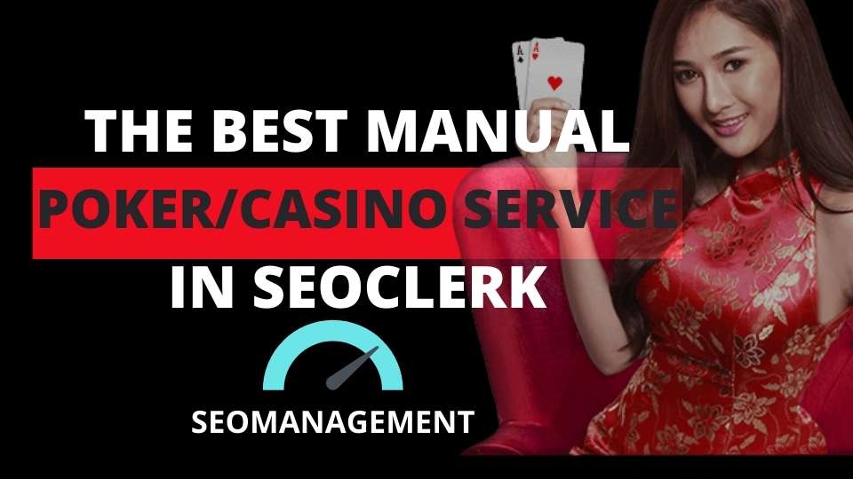 Most Powerful Manual 750+ Casino/Poker SEO Backlink Service support 2 tier links