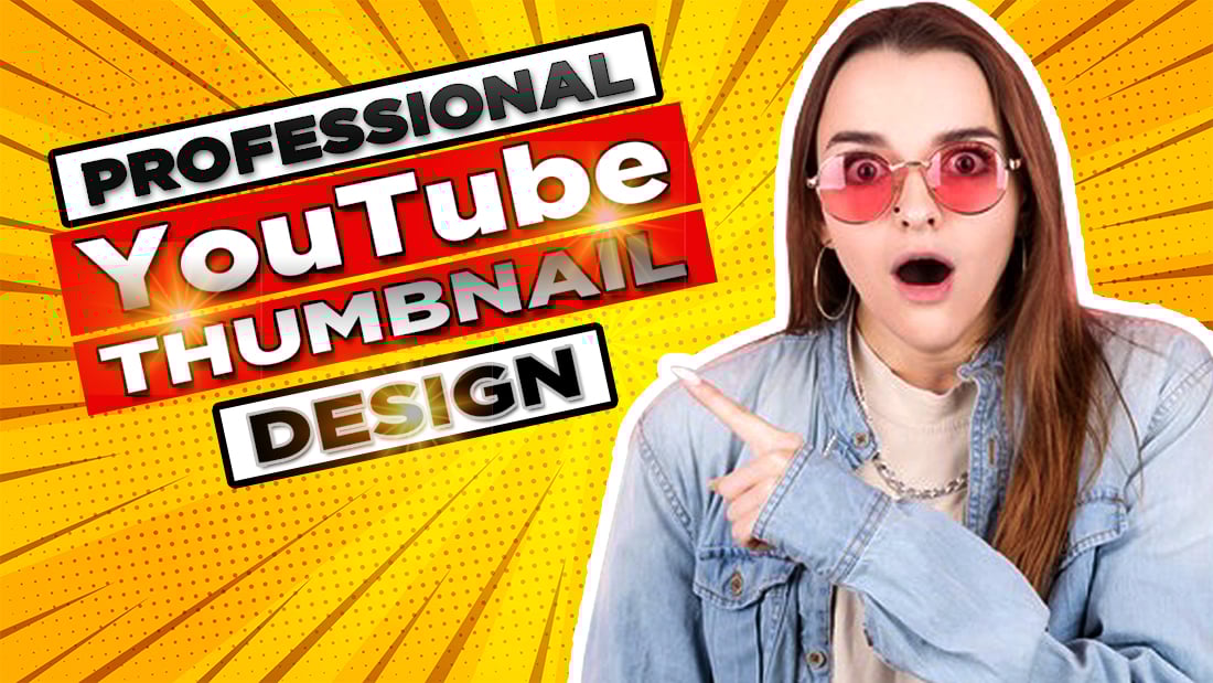I will design clickbait YouTube thumbnail