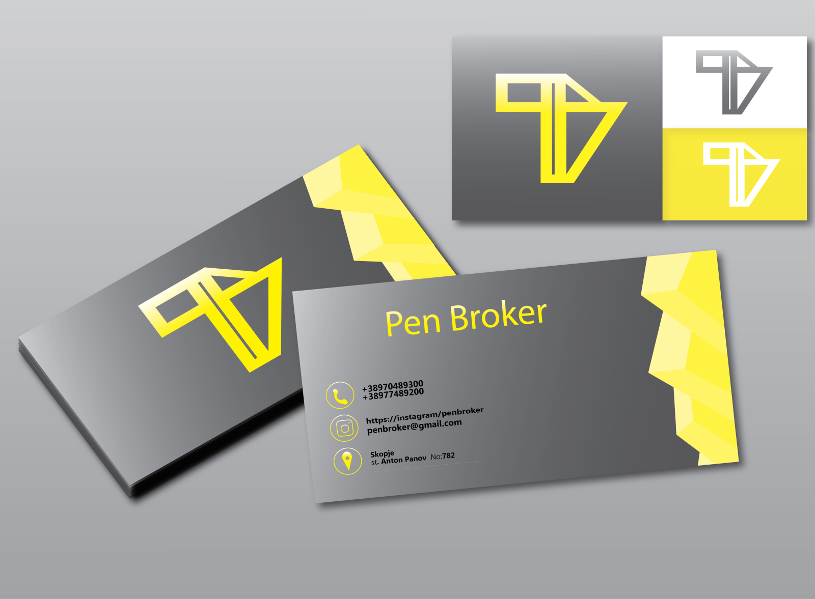 I will design professional business card for your business