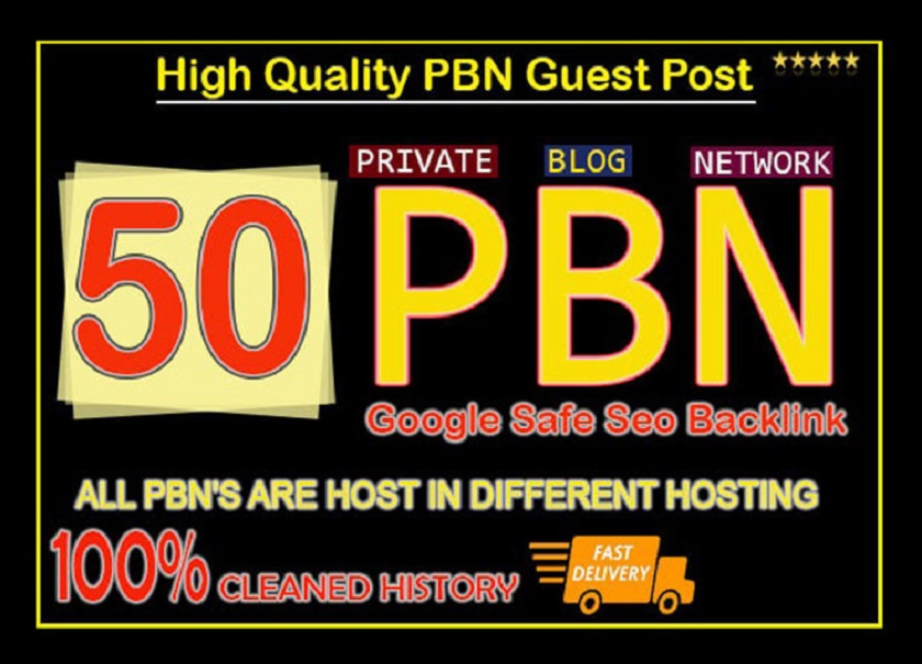 Classic 50 High Metrics Unique Domain PBN contextual Permanent backlinks 