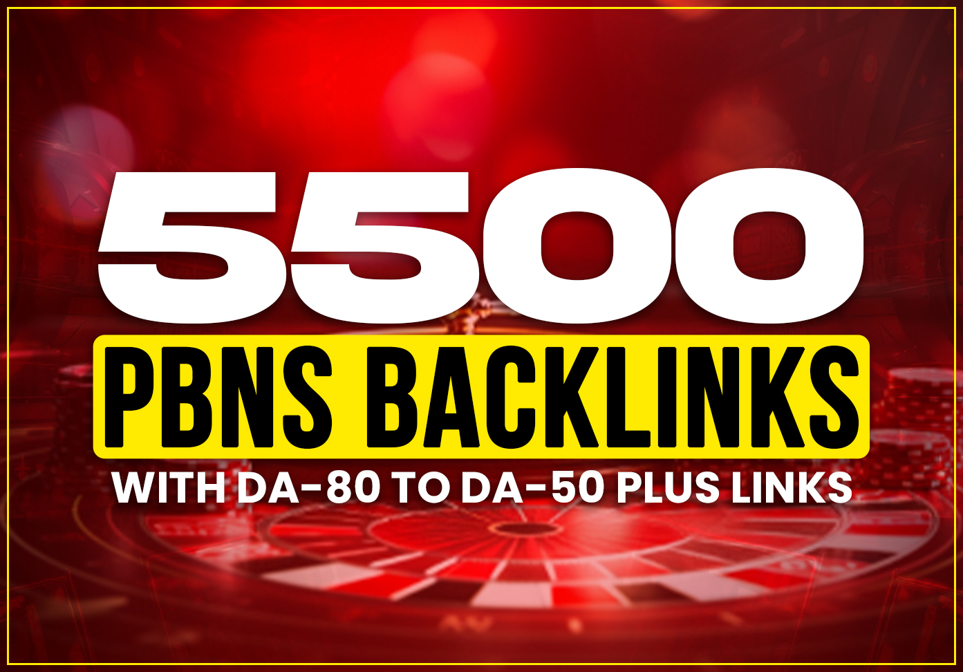 5500 PBN's Casino, Slot, Gambling, Poker Website Backlinks WITH DA-80 TO DA-50 Links