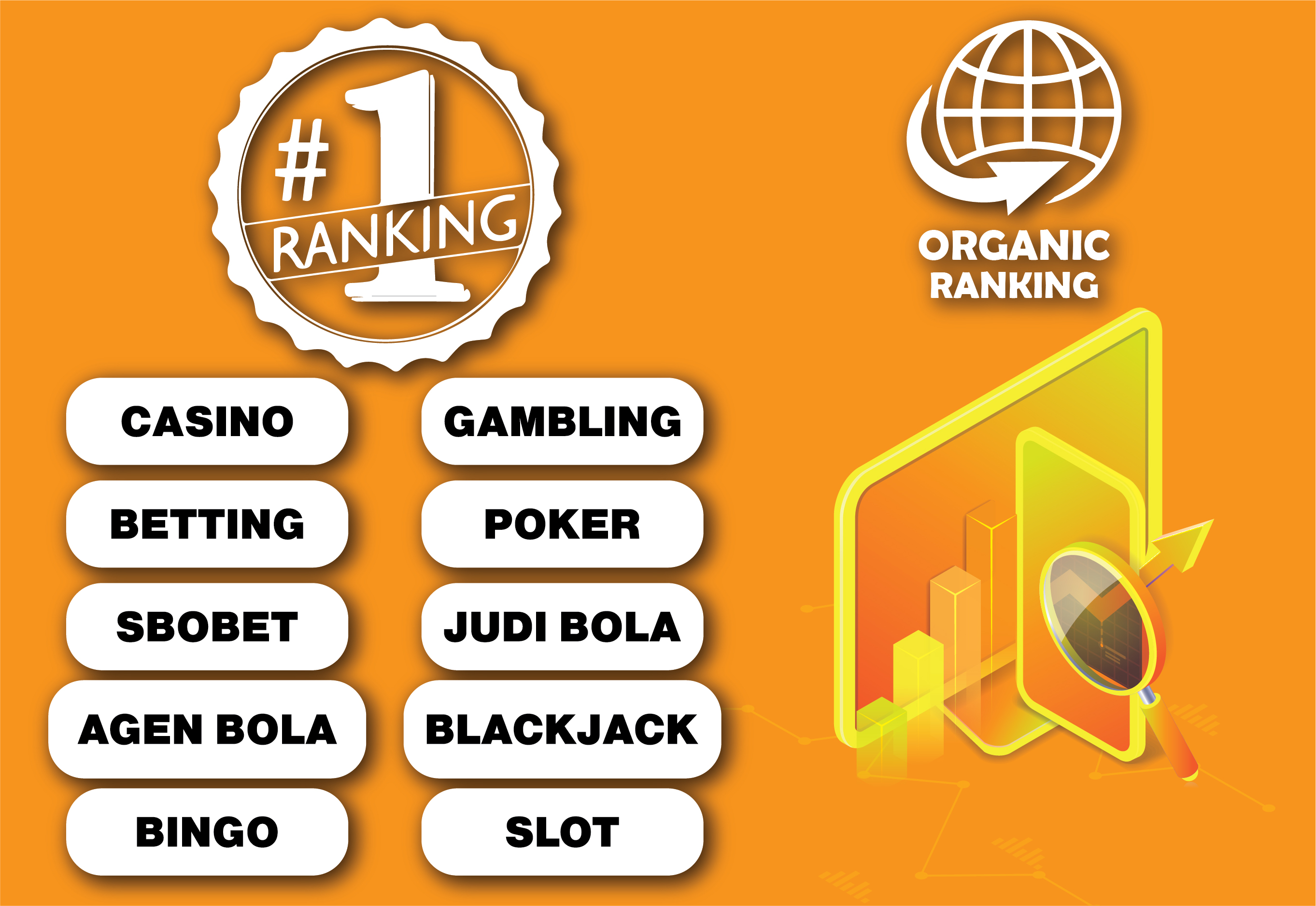 Poker - Casino -Judi bola - Gambling - Betting - Agen Bola - SEO Backlinks Package