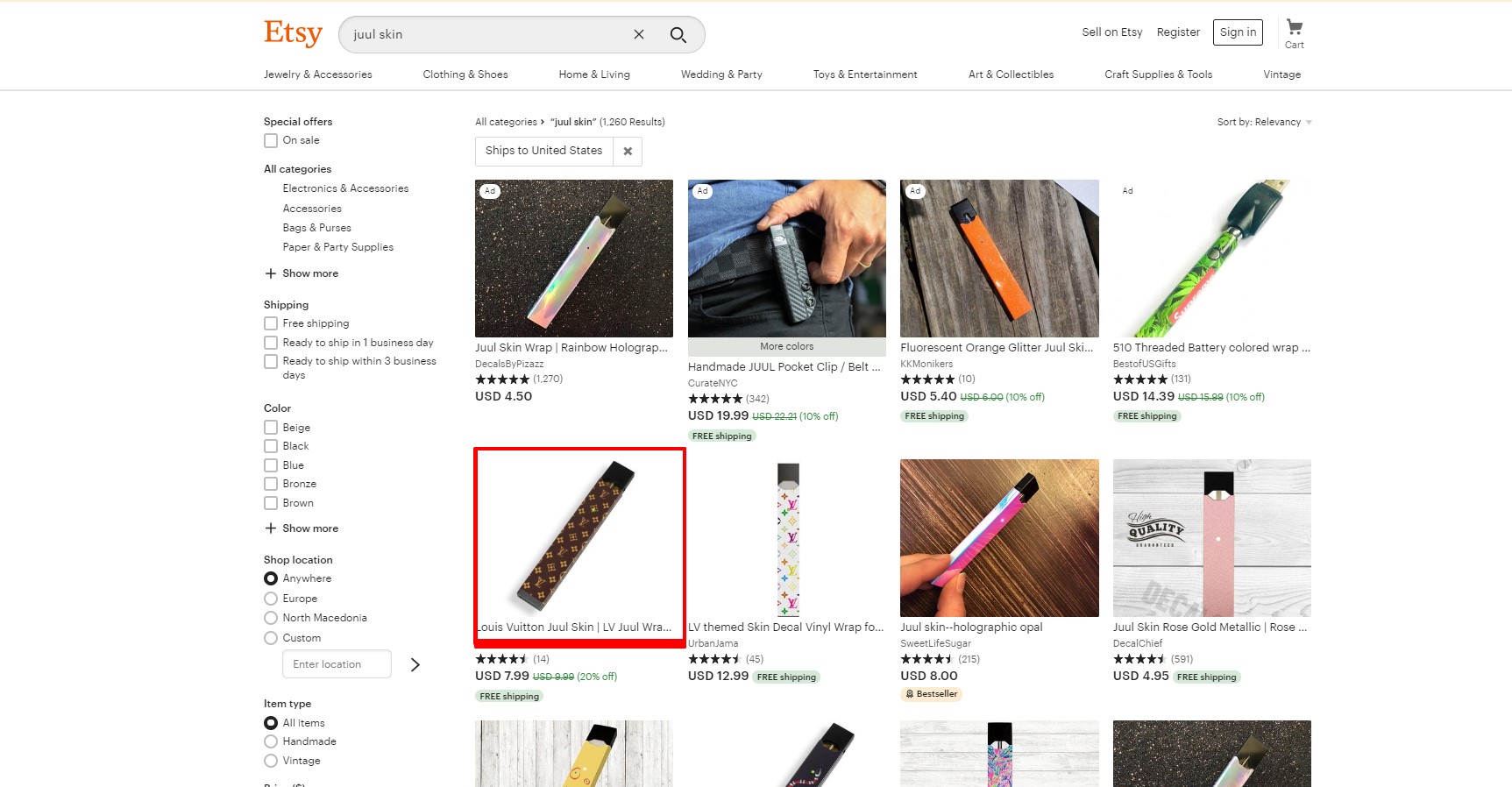 Etsy SEO Ranking On 1st Page In 6-8 days 