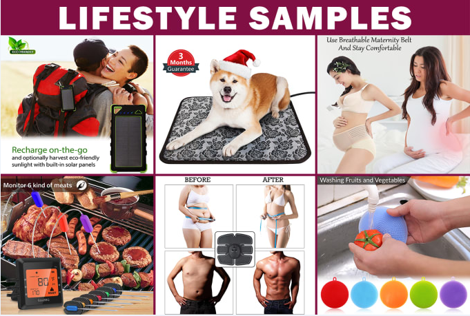 I will design professional amazon product listing images