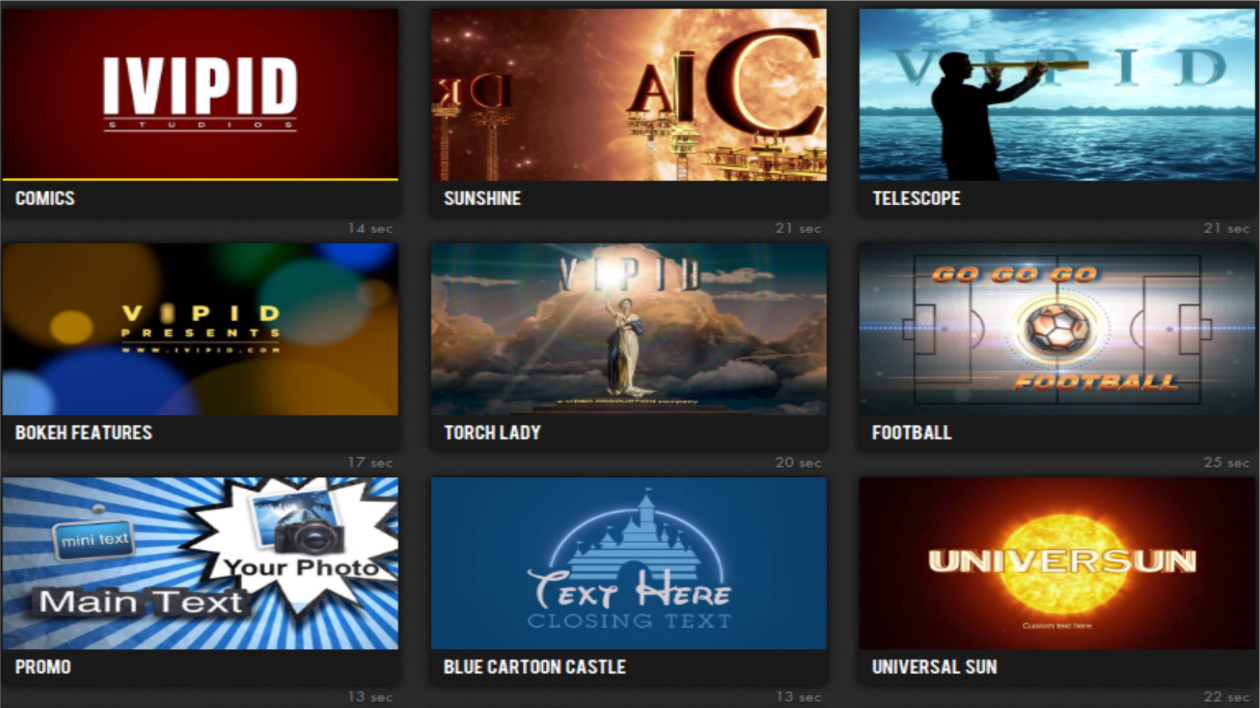 I will create a YouTube intro in MP4 Format