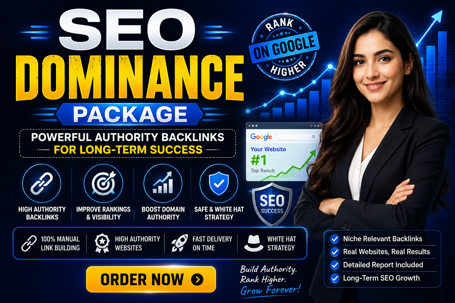 SEO Dominance Package &ndash; Powerful Authority Backlinks for Long-Term Success