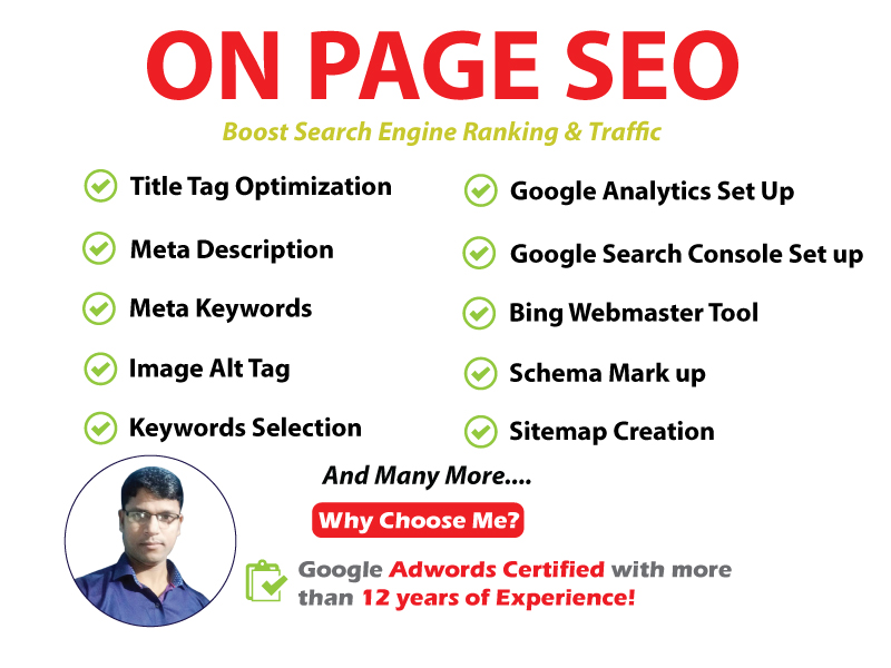 Advance On Page SEO Optimization for Best Google Ranking & Traffic