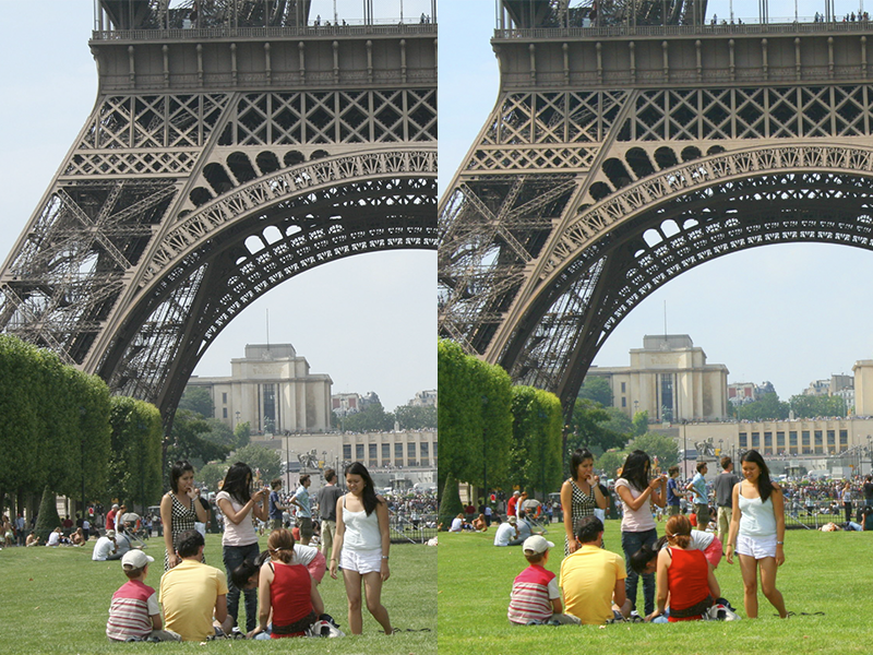 I will make a photo or video brighter than the original