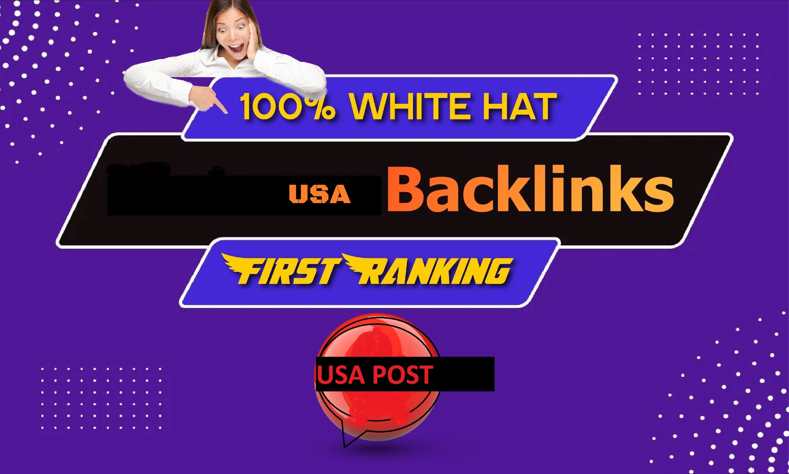 create 200 USA high DA authority backlink white hat link building seo service 