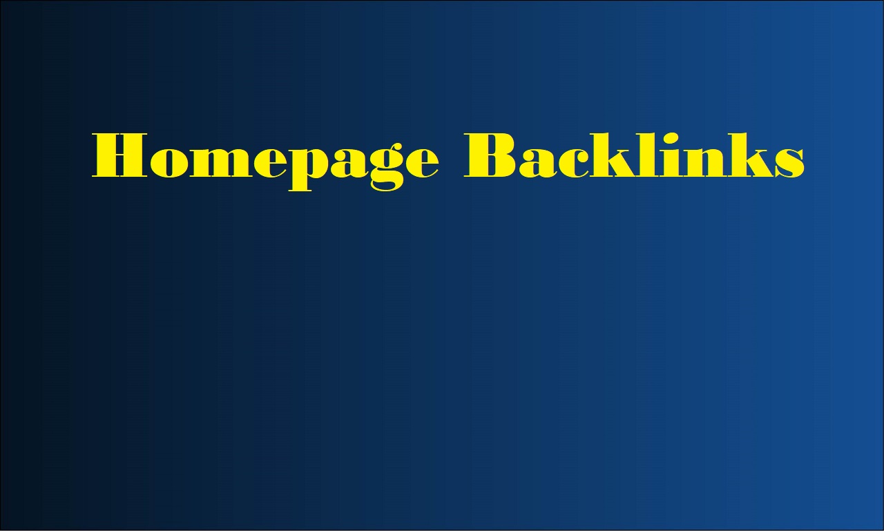 Place High Rank 100 Awesome Homepage Backlinks, Link pyramid SEO