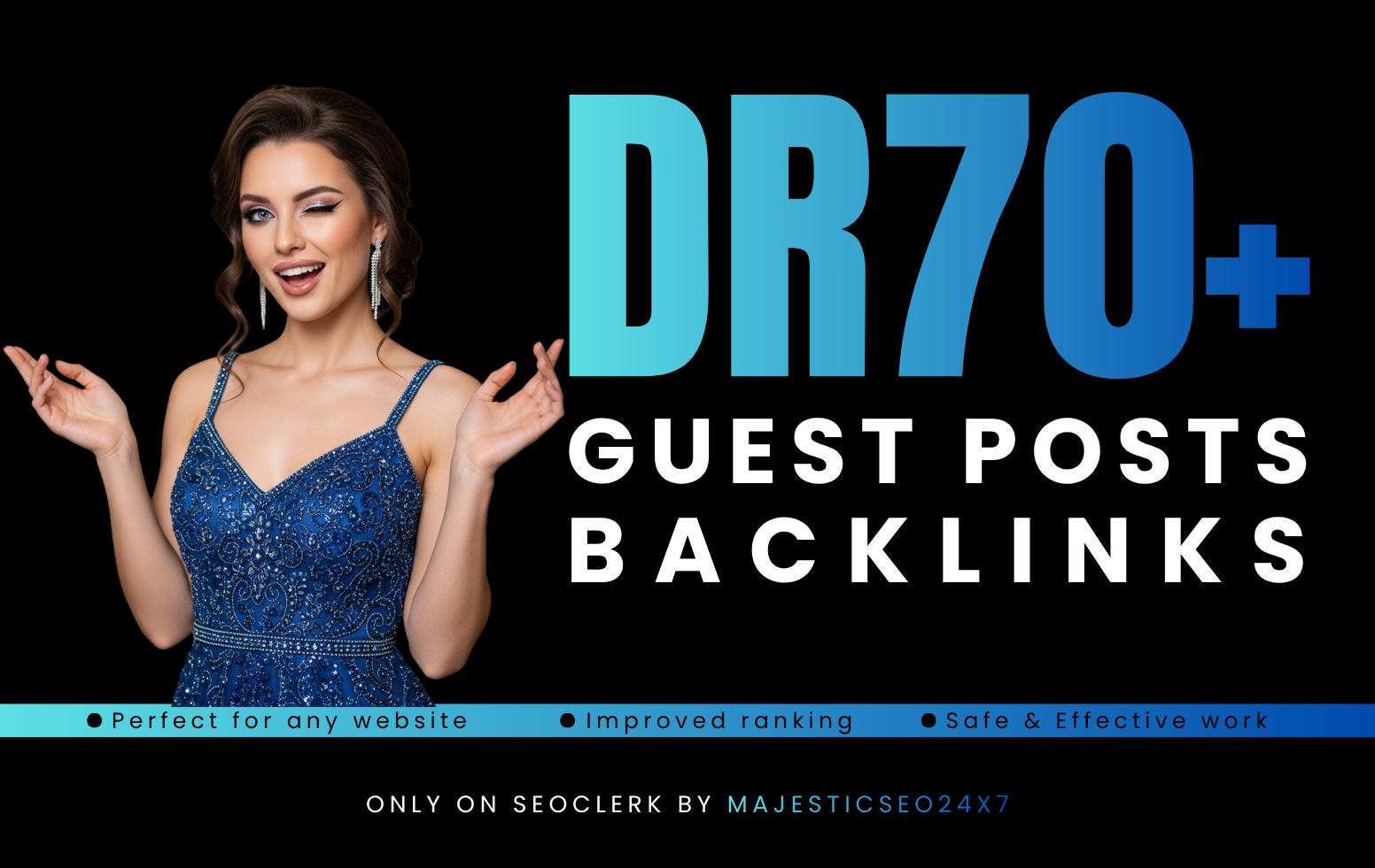 50 High DR 70+ Guest Posts Backlinks