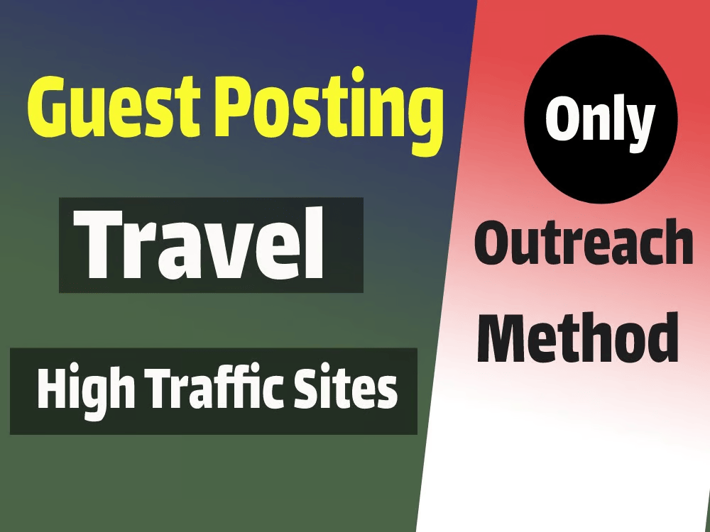 Get Strong Backlink via guest post or link insert (niche edits) in the travel niche