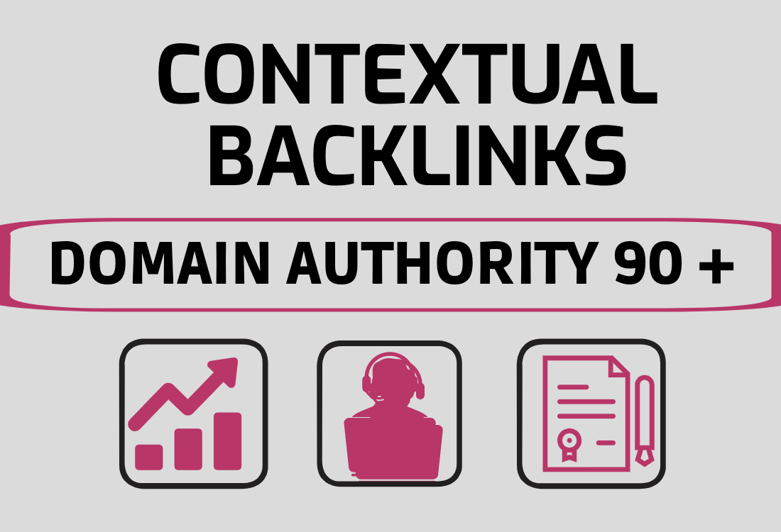 I will help you rank higher on google with high da 90 SEO contextual backlinks
