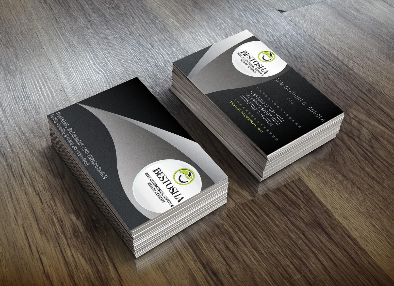 I will create a professional and beautiful business card