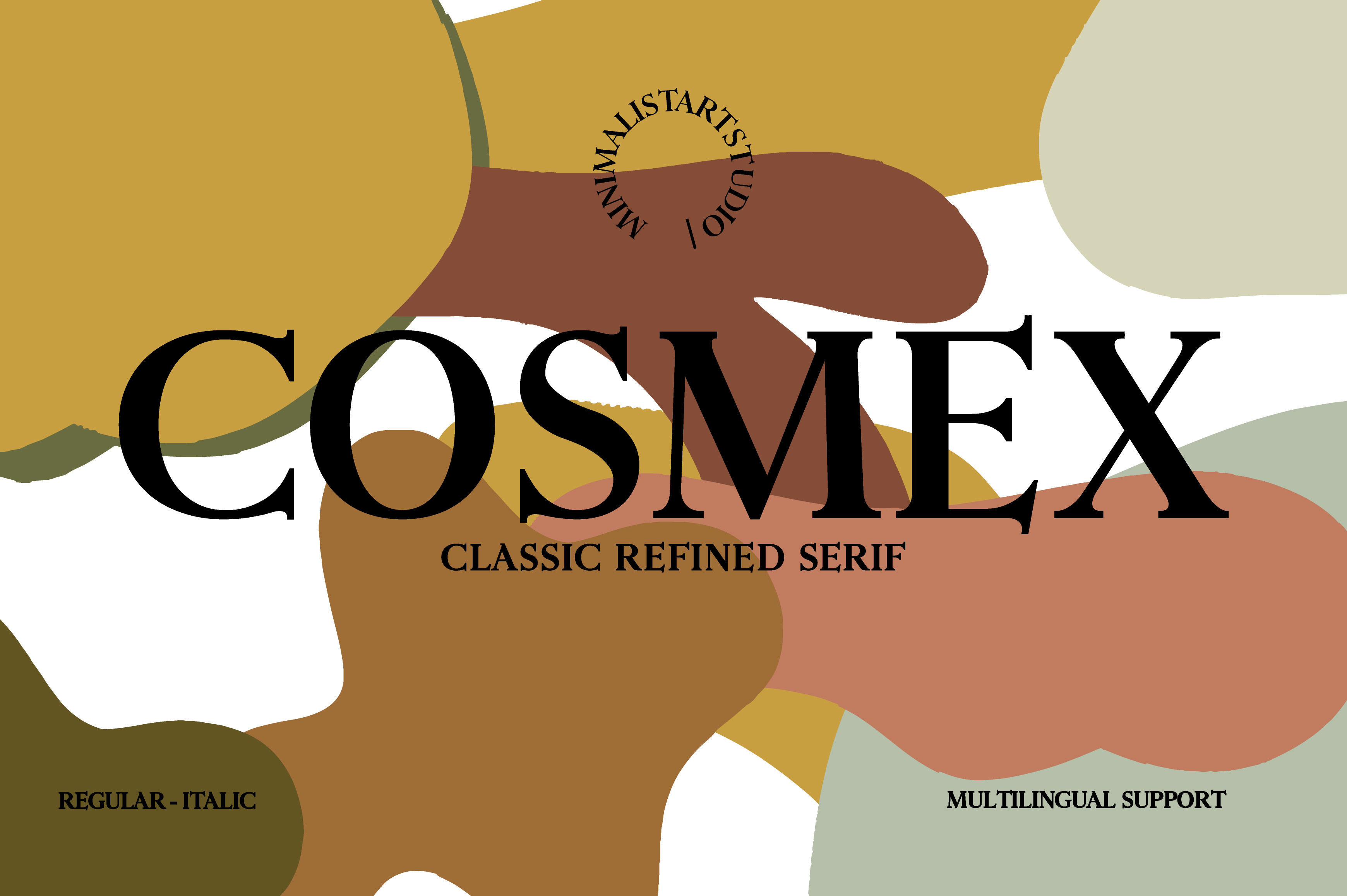 I Will Create Custom Unique, Minimalist & Elegant Serif Font, I'll Provide Italic Version As Bonus