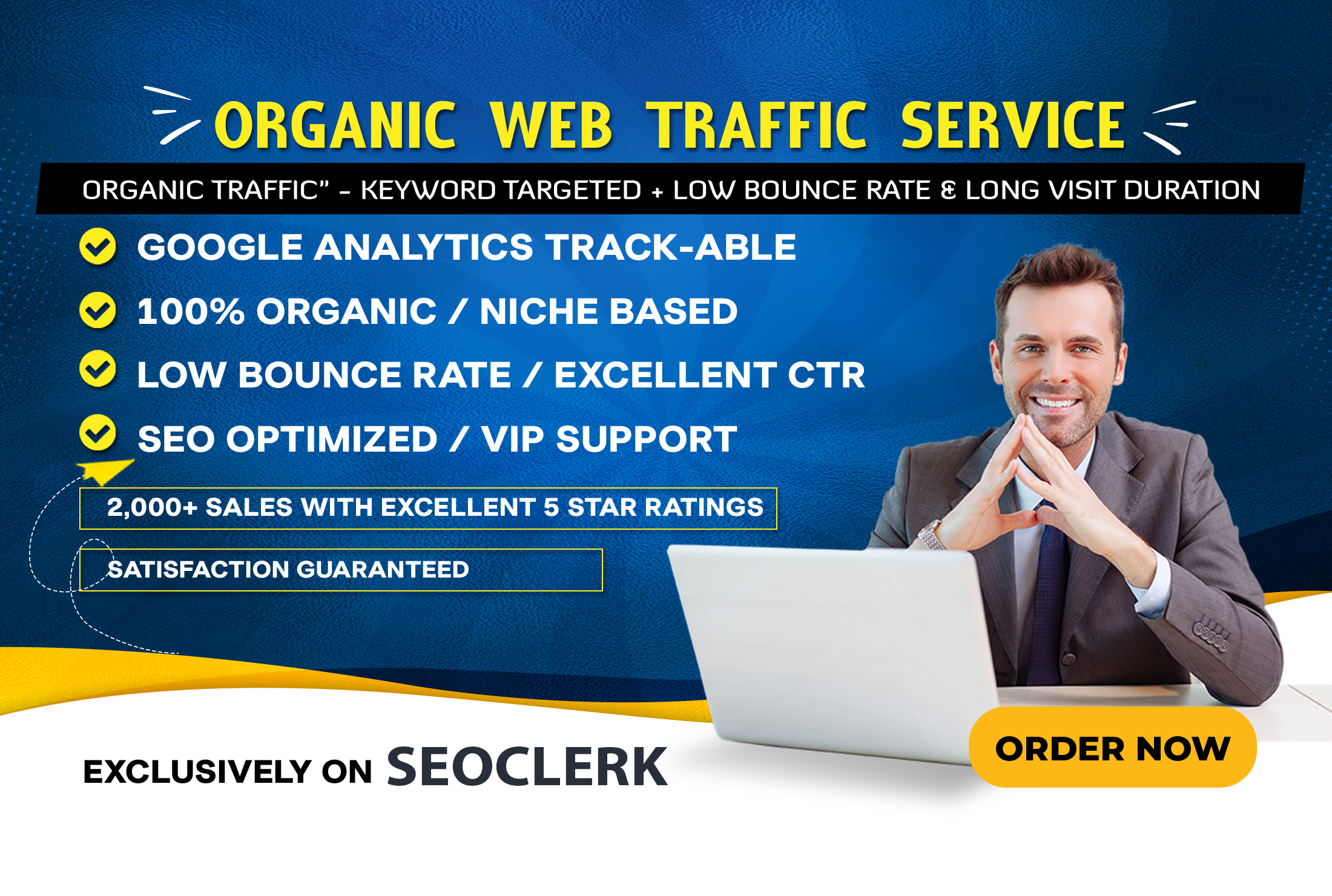 I will drive 01 Million Organic Web Traffic For 30 Da...