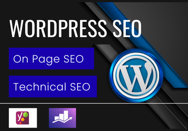 I will do on page SEO services for WordPress website