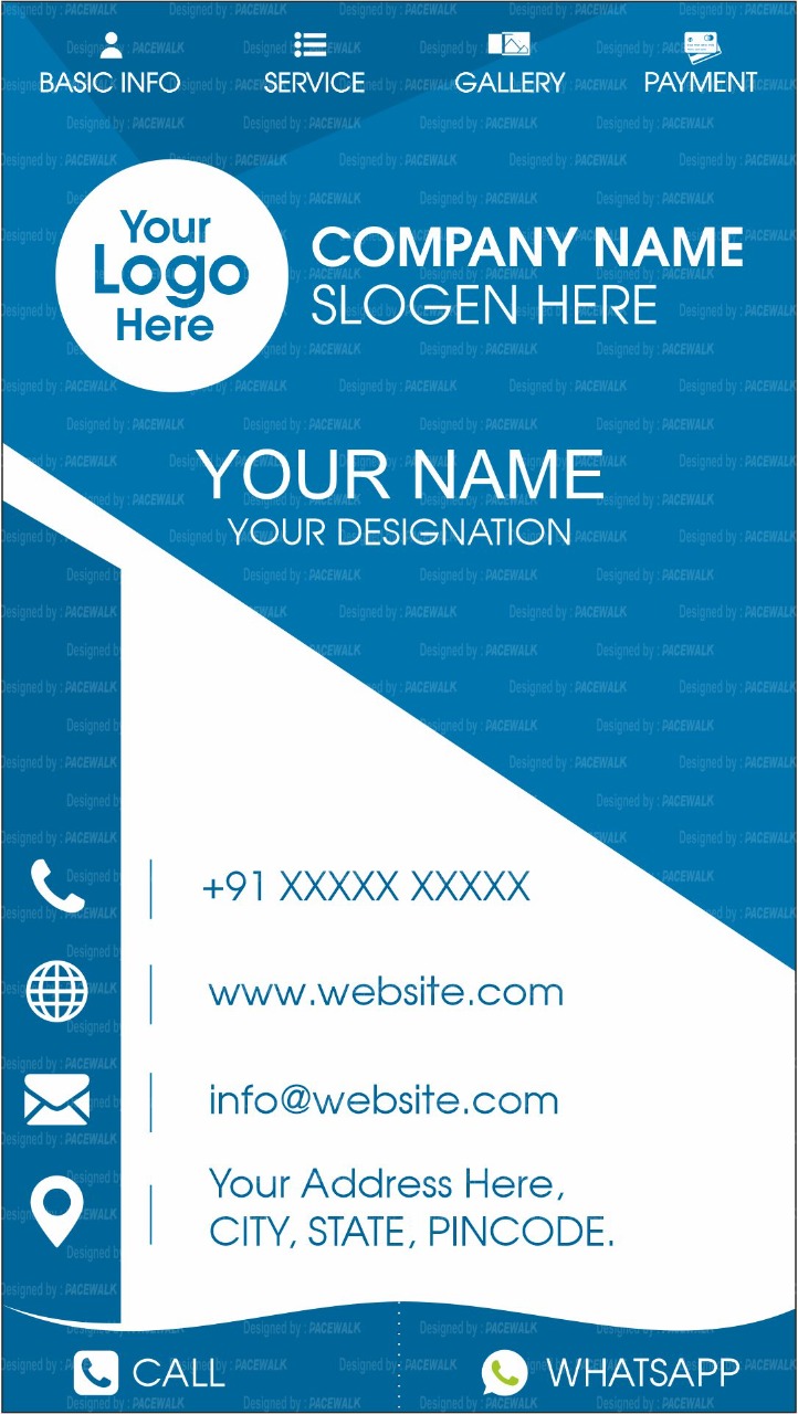 I will Create a Dynamic and interactive E Business card for your Business