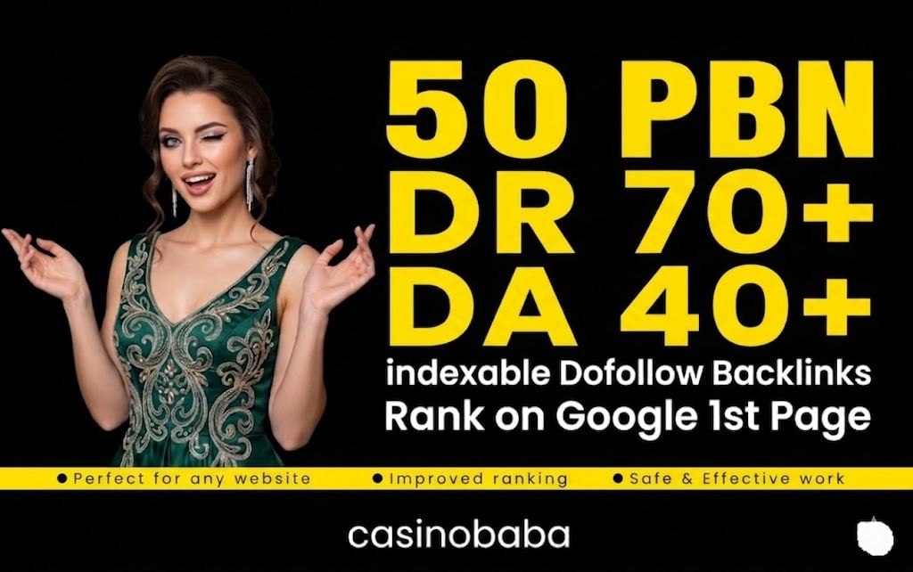 50 PBN DR 70+ DA 40+ indexable Dofollow Backlinks Rank on Google 1st Page