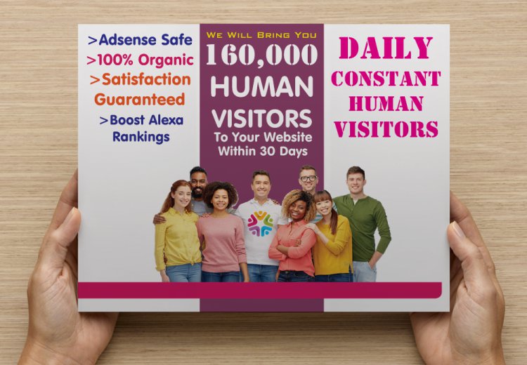 Let Us Drive 160,000 Worldwide Real Human Visitors To Your Website In 30 Days