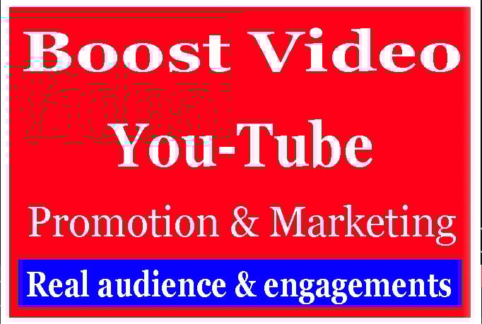 Best YouTube Video Promotion and very fast Delivery