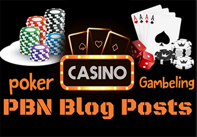 i will provide you 100 pbn links for casino and gambling sites
